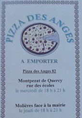 Menu Pizza des Anges - Informations