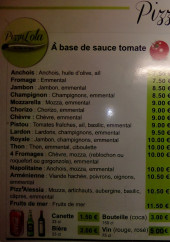 Menu Pizza Lola - Les pizzas