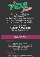 Menu Pizza Malice - Carte et menu pizza malice Metzeral 68380