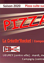 Menu Pizza rocket - Carte et menu Pizza rocket