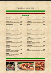 Menu Pizzeria du stade - La carte