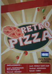 Menu Retro pizza - Carte et menu Retro pizza Clerey