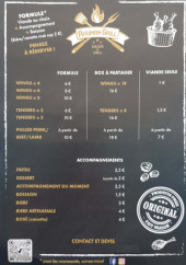 Menu Rhuman Grill - Les formule, box à partager, ...
