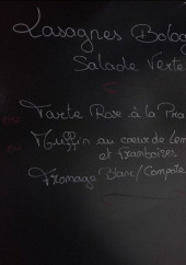 Menu Route 69 - les plats