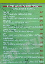Menu Speed Turtle - Les pizzas suite