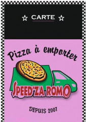 Menu Speed'za romo - Carte et menu Speedzaromo Bailleau l'Eveque