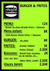 Menu Straed Cantine - Les menus 