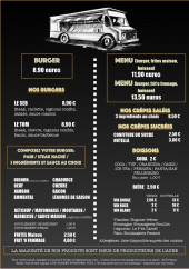 Menu Tom & Seb - Les burgers, menus, crêpes et boissons