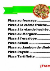 Menu Wati 21 - Les pizzas