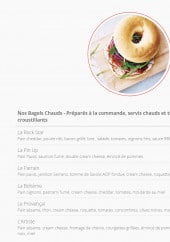 Menu B chef - Bagels Chauds