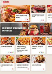 Menu Buffalo Grill - Les plats  iconiques
