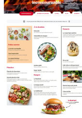 Menu Courtepaille - Les incontournables