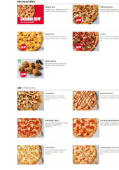 Menu Domino's pizza - Les nouveautés et iconiques