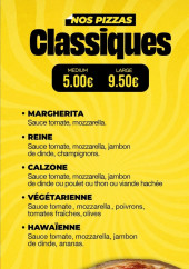 Menu Five Pizza Original - Pizzas classiques