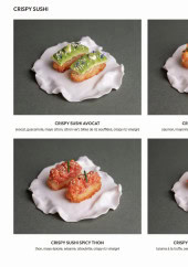 Menu Matsuri - Crispy sushi