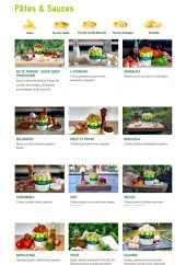Menu Mezzo Di Pasta - Les pâtes et sauces