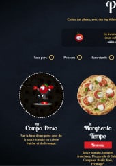 Menu Pizza Tempo - Pizza Tempo Angers - Pizzas