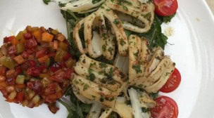 Chez Papa - Calamars à la plancha