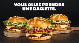 Burger King - Burgers raclette