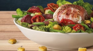 Courtepaille - Une salade délicieuse à voir et savoureuse en bouche