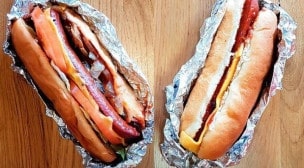 Five Guys - Les hot dog