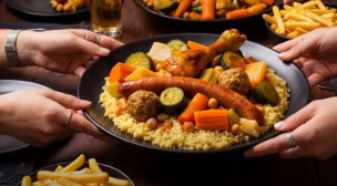 Flunch - Couscous et jambon