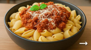 Flunch - Des pâtes à la bolognaise