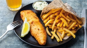 Hippopotamus - Fish and chips