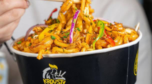 Krousty Sabaidi - Noodles aux crevettes