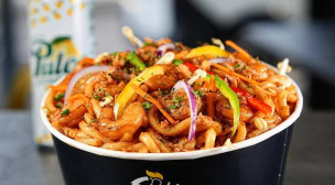 Krousty Sabaidi - Noodles bœuf crevettes