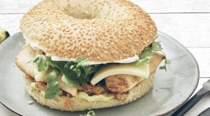 Le club - Le bagel original chicken