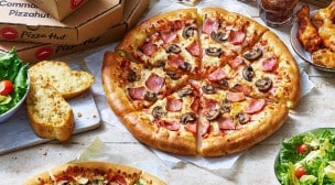 Pizza hut - Deux pizzas livrées