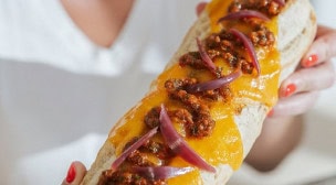 Pomme de Pain - Un hot dog