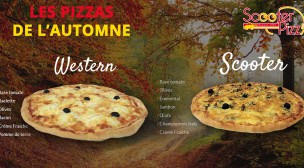 Scooter Pizz - Scooter pizz Tullins - Les pizzas de l'automne