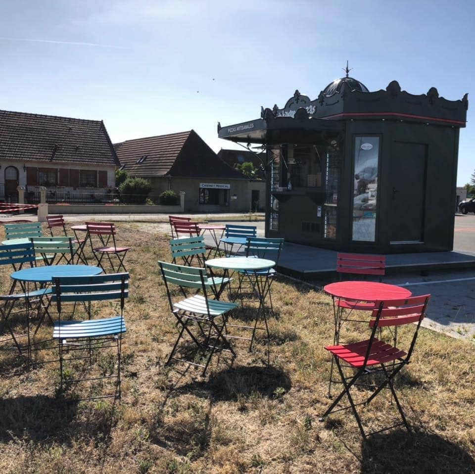 Le Kiosque à Pizzas - La terrasse