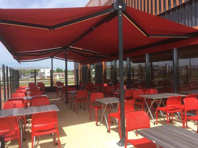 Poivre rouge - la terrasse 