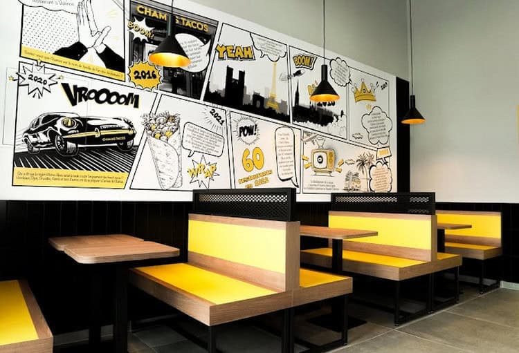 Chamas Tacos - La façade