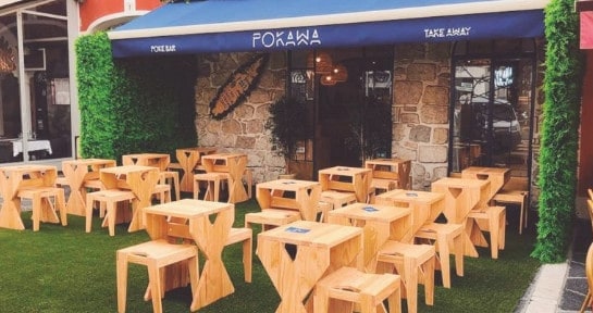 Pokawa - La façade du restaurant