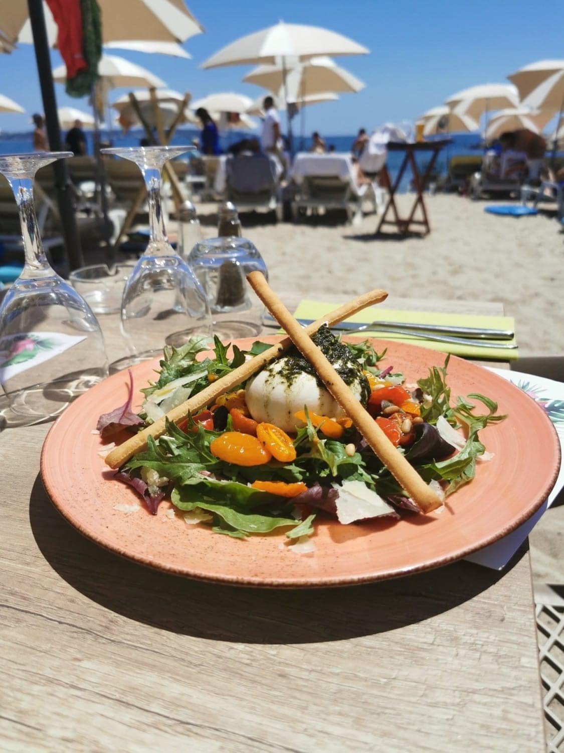 Bocado Beach à Vallauris - menu et photos