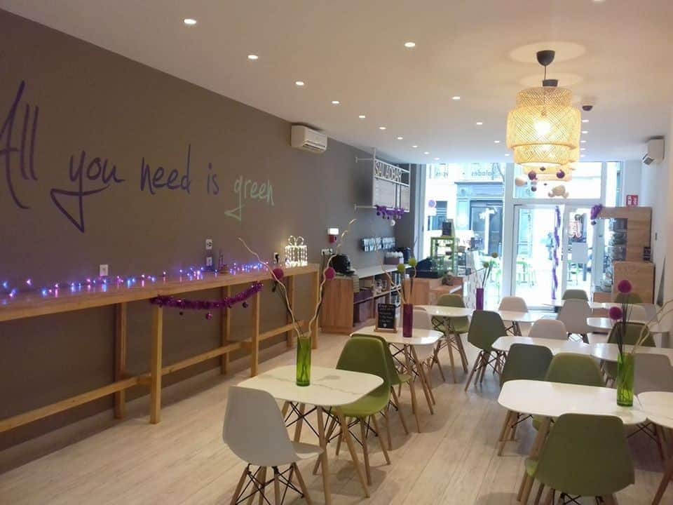 Green is Better - La salle de restauration