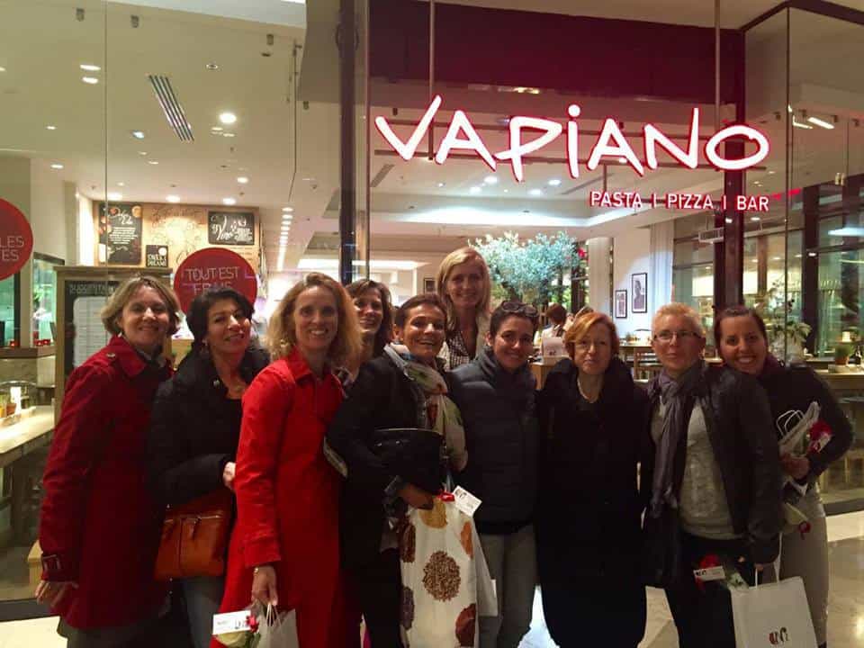Vapiano - La façade du restaurant