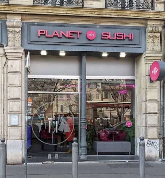 Planet Sushi - La façade