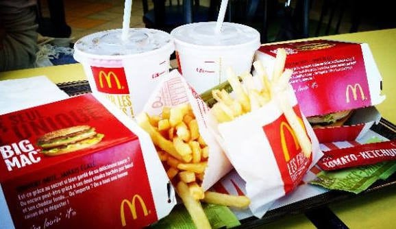 Mc Donald's - Formule burger 