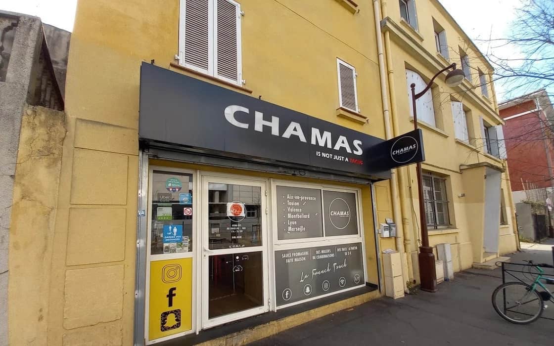 Chamas Tacos - La façade