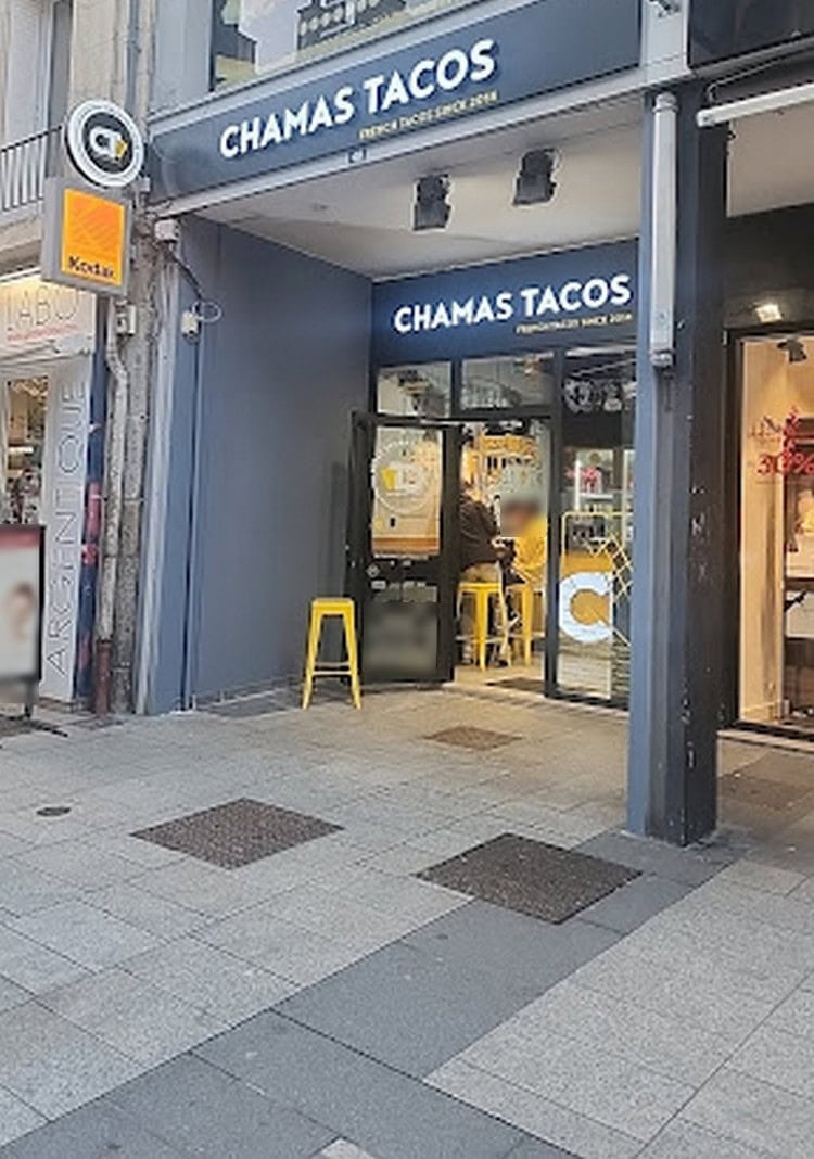 Chamas Tacos - La façade