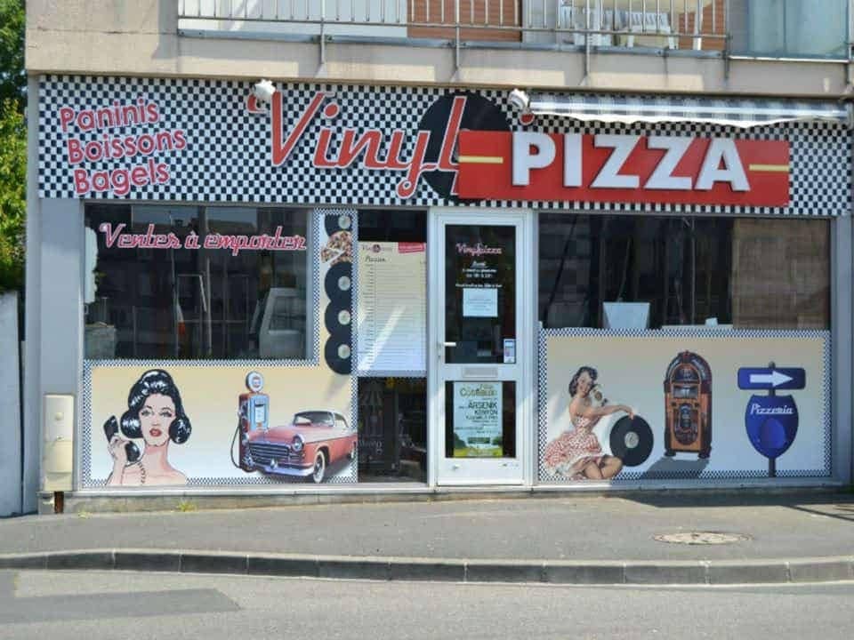 Vinyl pizza — photo 3