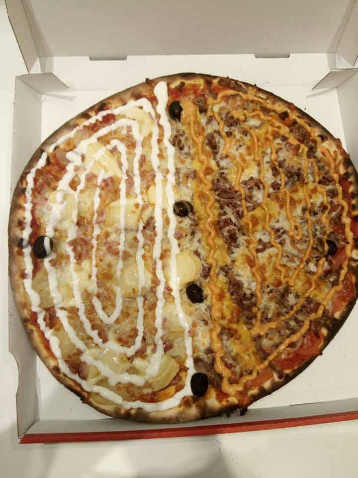 Le Kiosque à Pizzas - Une pizza