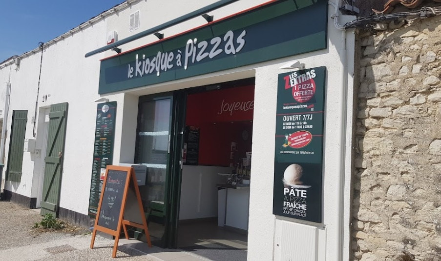 Le Kiosque à Pizzas - La façade