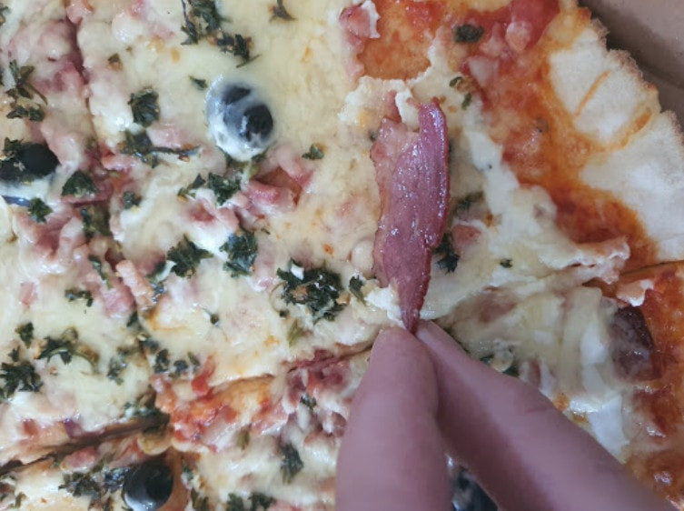 Le Kiosque à Pizzas - Une pizza