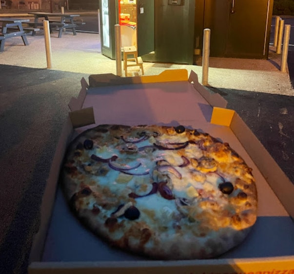 Le Kiosque à Pizzas - Une pizza